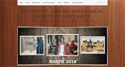 Desktop Screenshot of fortrileyhistoricalsociety.org