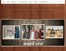 Tablet Screenshot of fortrileyhistoricalsociety.org